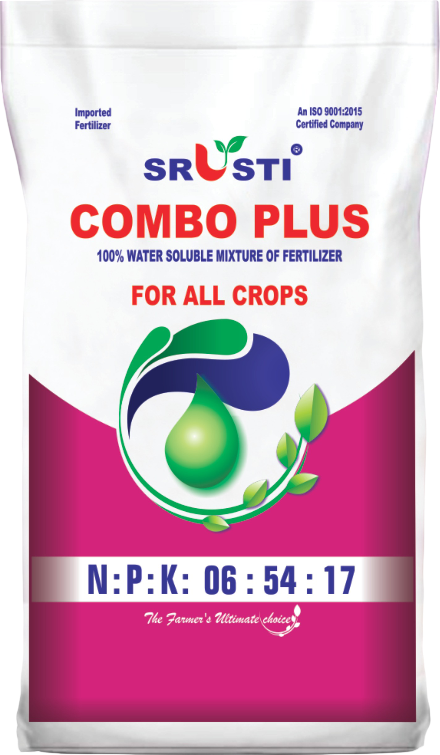 Farmroot NPK Combo Plus (06-54-17+TE) – Natural Water-Soluble Fertilizer with Micronutrients
