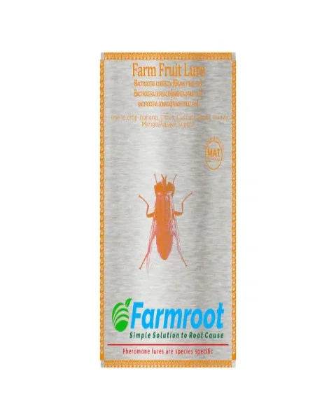 Farmroot Max Plus Trap With Fruit Fly Lure (Mcphil trap pheromone trap) (5 x 1 UNITS) - FARMROOT AGRITECH