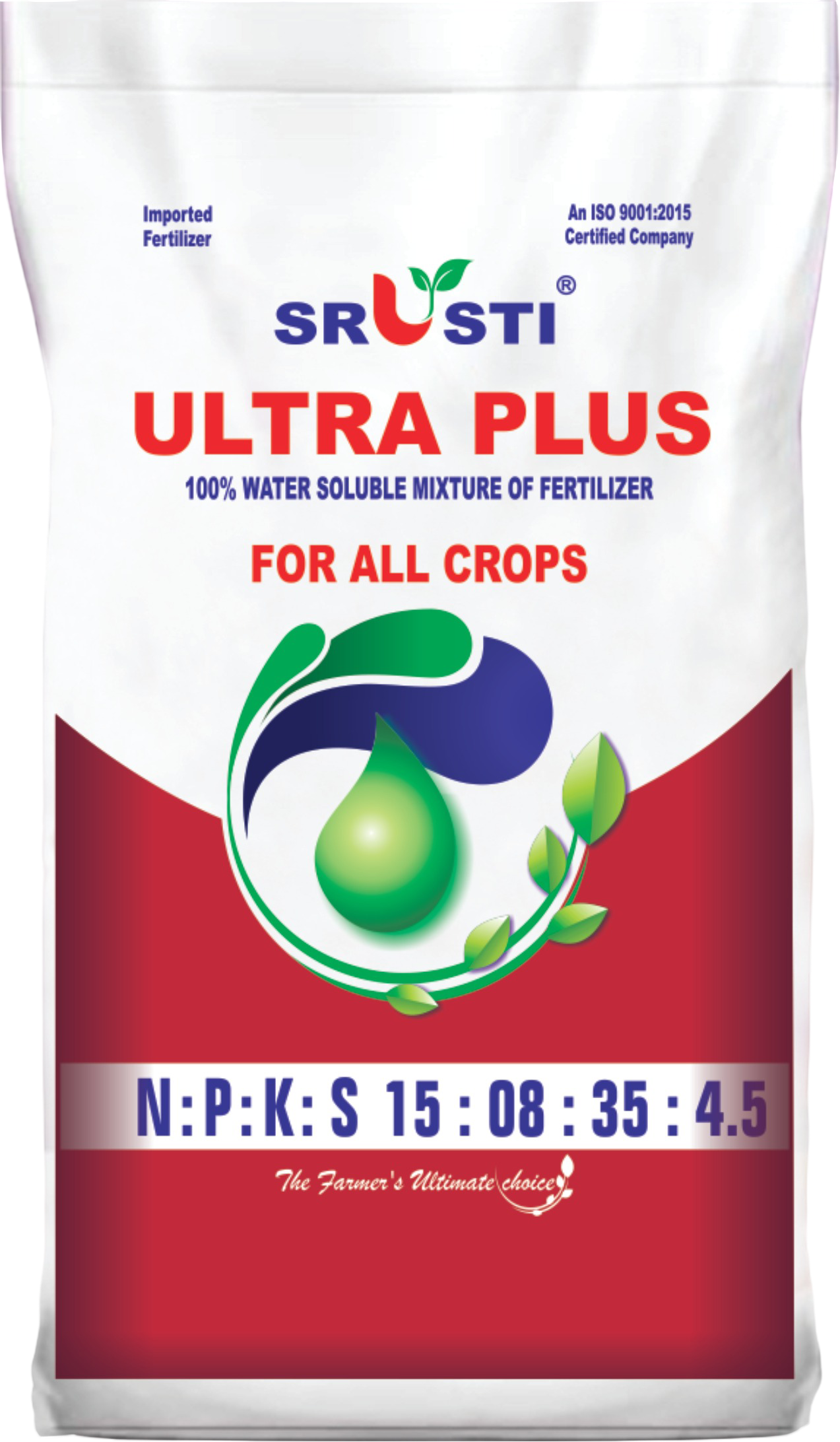 NPK ಅಲ್ಟ್ರಾ ಪ್ಲಸ್ (15-8-35-4S) 